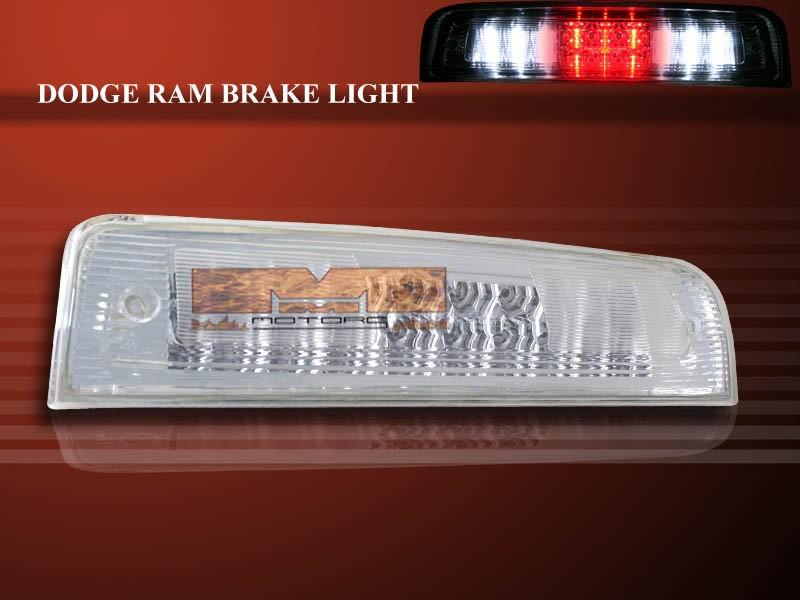 09-11 dodge ram 1500 / 10-11 2500 3500 led 3rd third brake light clear