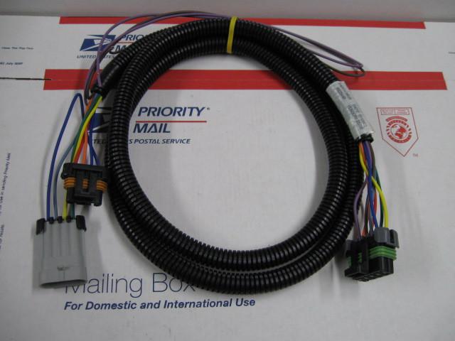 Western fisher snow plow 4 port headlight wiring harness 28032 new some hb-3 hb4