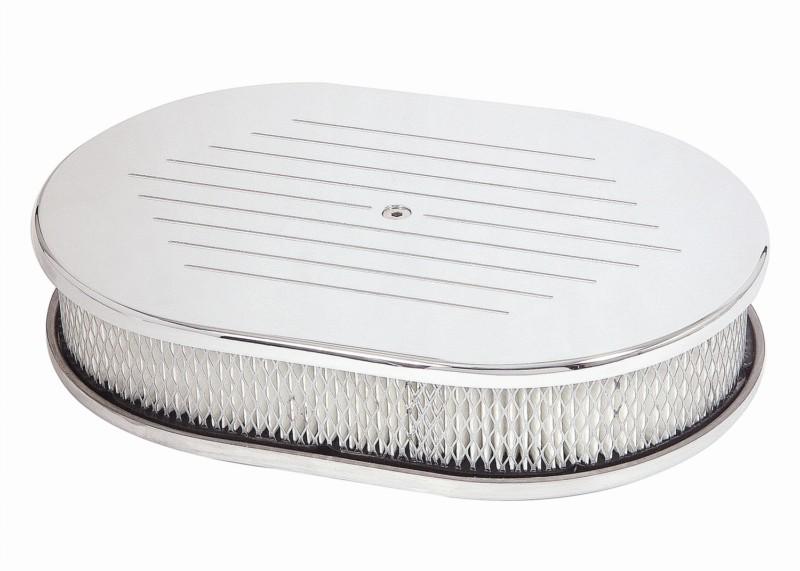 Mr. gasket 9156g chrome aluminum air cleaner