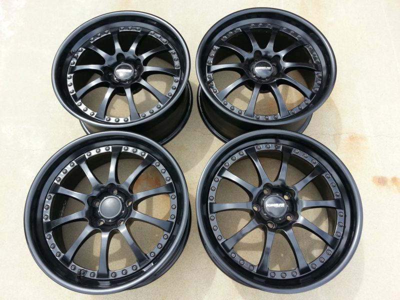 Forgeline zx3 3-piece wheels 19 x 9.5 +43 offset