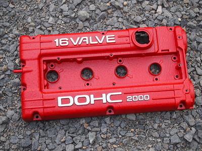 Powder coated 4g63 turbo valve cover gsx gs-t eclipse