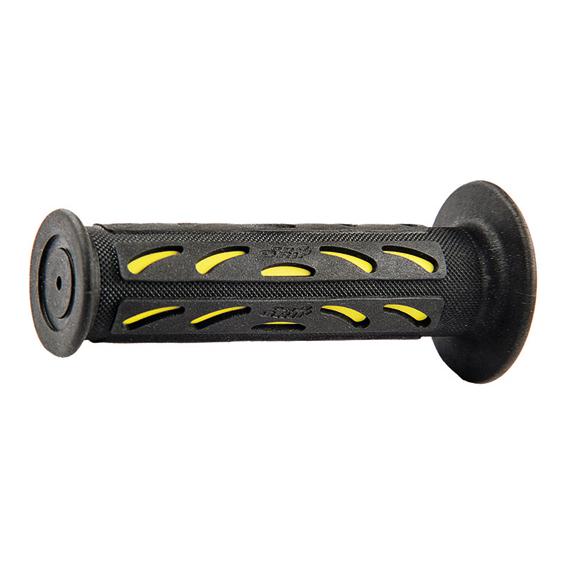 Progrip 724 dual density grips 7/8 inch handlebars - yellow / black