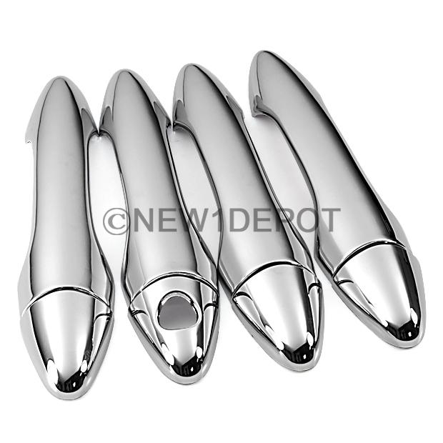 Brand new chrome side door handle covers moulding kit for 2010 2011 tucson ix35