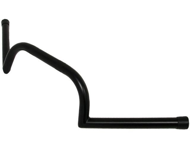 Black clubman handlebars 1" bars for honda cb xs gs kz custom bobber cafe racer