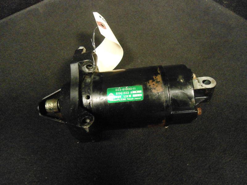 #6e5-81800-11-00 starting motor assembly 1988 150/175/200hp yamaha electric~516~