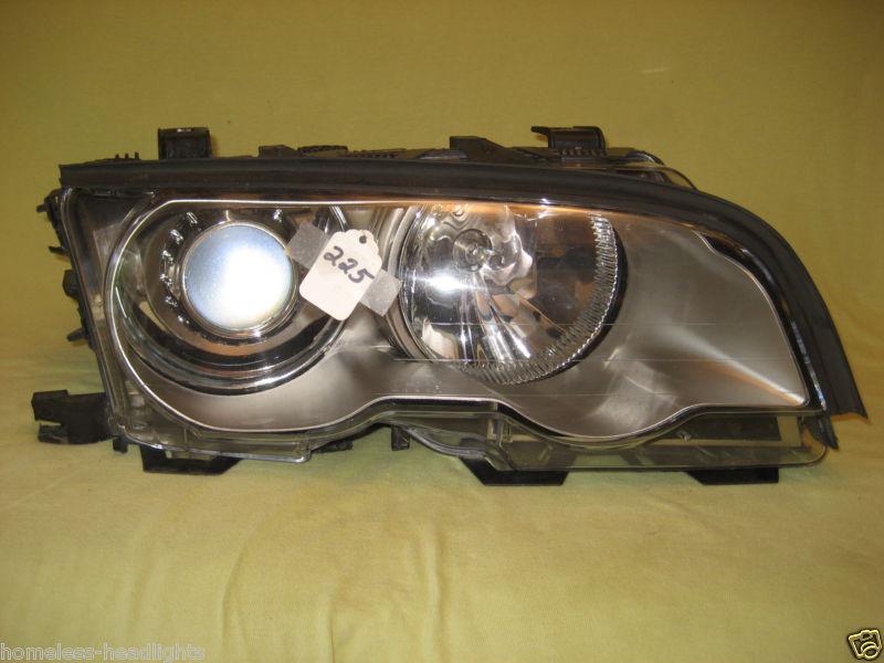 02 03 04 bmw 3 series coupe right xenon headlight oem part# 1 305 621 772 #225