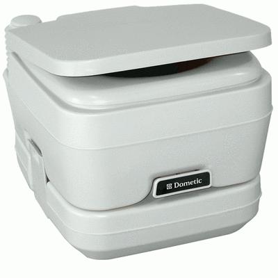 Dometic - 964 msd portable toilet 2.5 gallon platinum #311196406