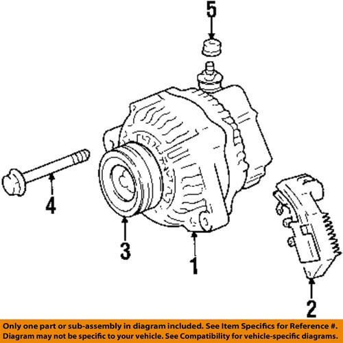 Toyota oem 270605025084 alternator