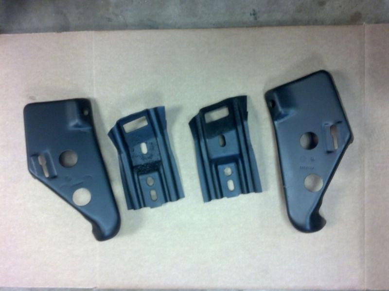 Rear bumper brackets 4 piece set oem 70 chevelle malibu