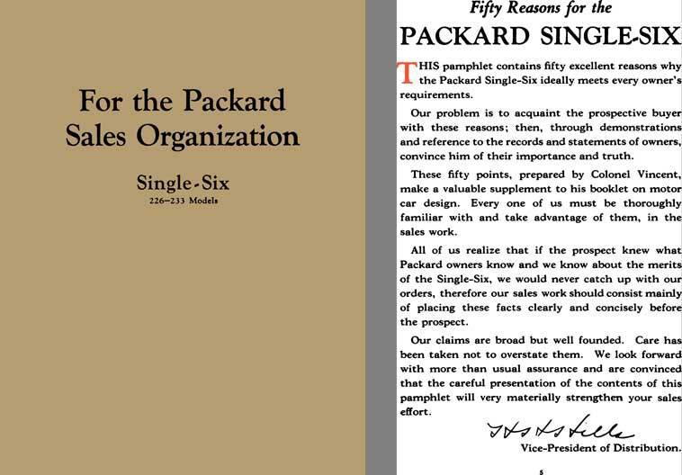 Packard 1924 - 1924 packard single six (226 - 233 models) - for the packard sale