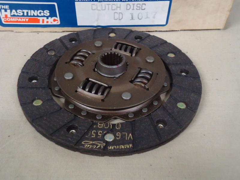 1985-88 chevrolet sprint  hastings clutch disc #cd1017--18 spline