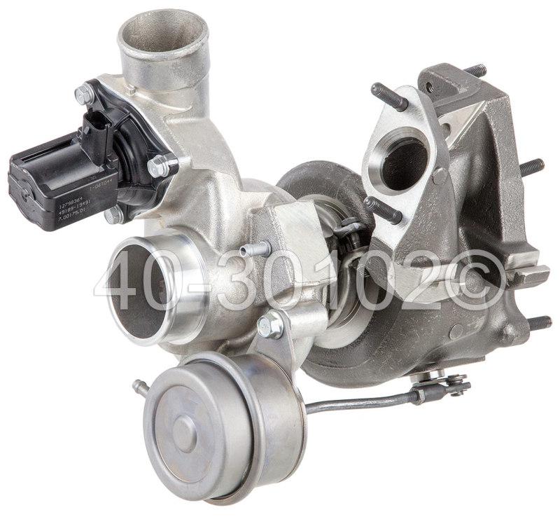 New saab 9-3 aero turbo turbocharger - genuine oem mitsubishi td04hl-15t