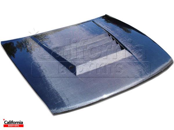 Cbk carbon fiber nissan s13 silvia d1 hood kit auto body nissan s13 89-94 ship f