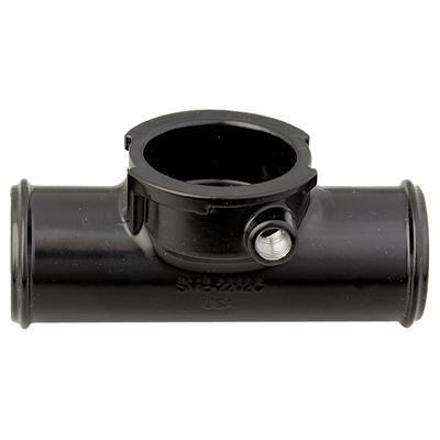 Summit radiator hose filler inline aluminum black 1.5"/1.5" ea 2202-11