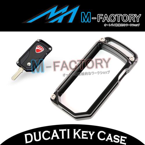 Black 100% billet cnc key cover protector ducati diavel amg carbon cromo dark