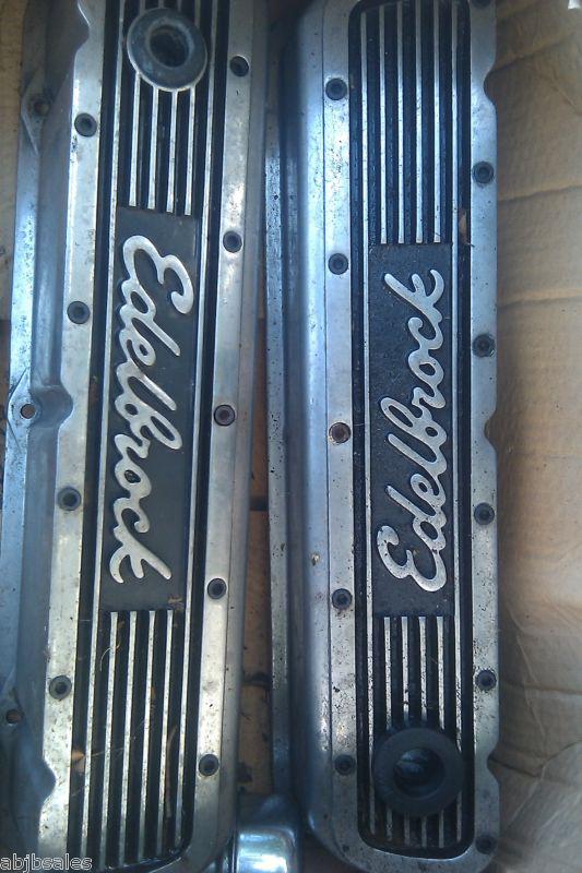 Edelbrock script valve covers 289302 fits ford 351 windsor engine