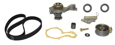 Crp/contitech (metric-full) pp317lk1 engine timing belt kit w/ water pump