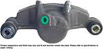 Cardone industries 19-1237 rear left rebuilt caliper with hardware