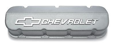 Gm performance cast aluminum valve covers 12371244 chevy bbc 396 427 454 natural