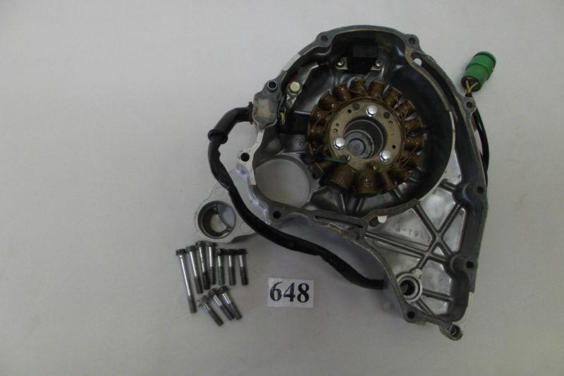 Honda atc 250es 250 es big red atv oem stator & cover housing 85 1985 648