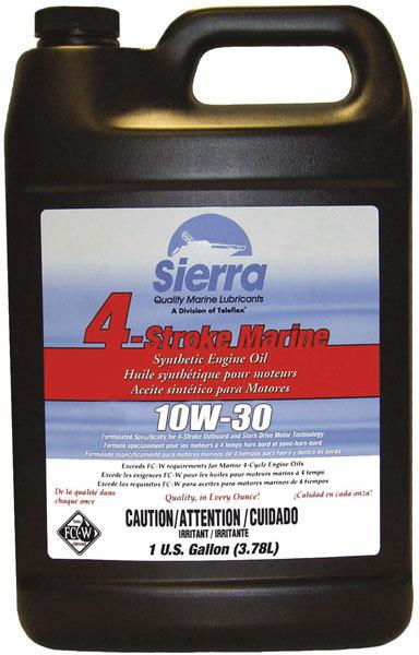 Sierra international 10w30 ,synthetic oil for mercury/yamaha 18-9690-3