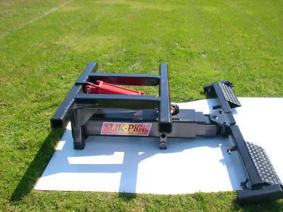  slik-pick hidden wheel lift tow truck wrecker tow dolly repo lift repo truck