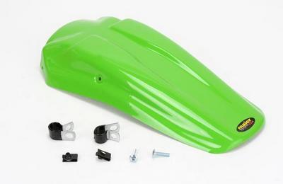 Maier mx polypropylene fender green for kawasaki klx 250r 300r 94-07