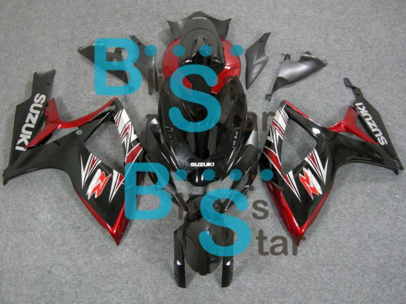 Suzuki 06 07 2006-2007 gsx-r gsxr600 gsxr750 gsxr 600 750 fairings set 11 w11