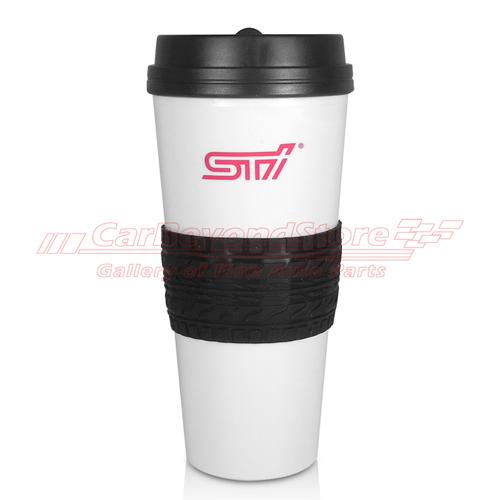 Subaru sti logo tire tread tumbler, travel mug, licensed product + free gift