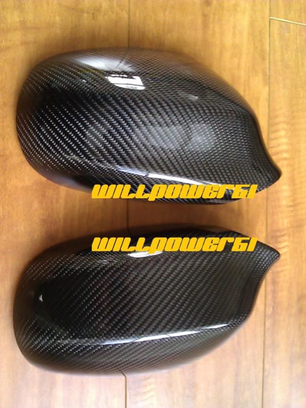 Bmw e90 e91 lci 09-12 carbon fiber side mirror covers 320i 323i 325i 330i 335i