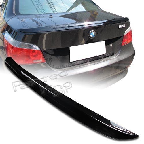 Painted bmw e60 5-series m5 style trunk spoiler rear wing 04-10