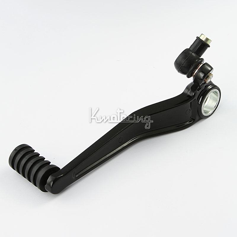 Black gear shift lever pedal for suzuki gsxr 600 750 1000 1100 bandit 1200 new