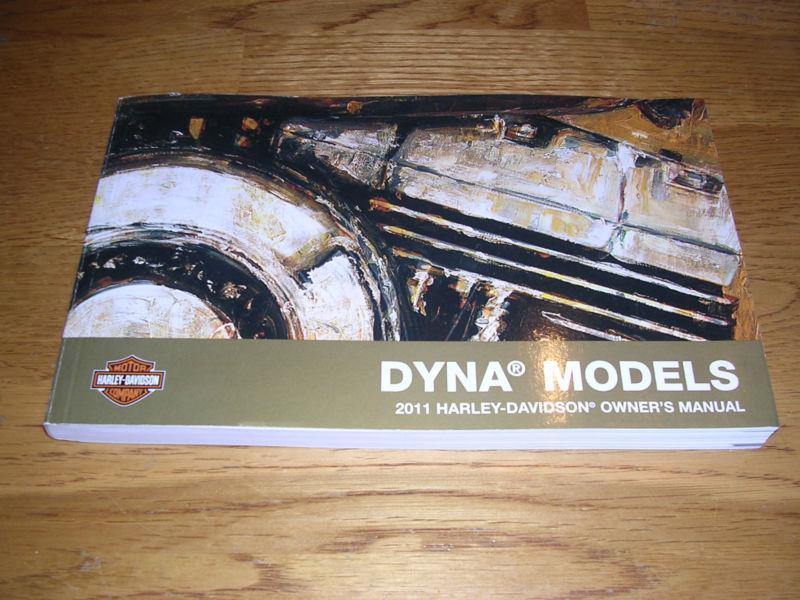 Harley davidson dyna models original owners manual