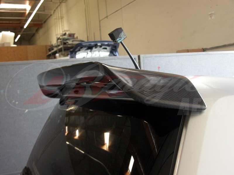 08 09 10 11 12 13 scion xb dl series carbon fiber roof spoiler wing"original ait