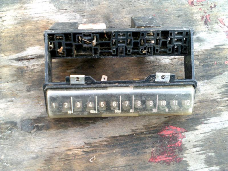 Volkswagen bug fuse block with cover