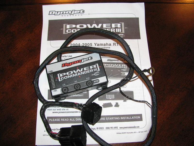 Dynojet power commander usb 3 yamaha yzf 1000 r1 yzfr1 04 05 06 2004 2005 2006