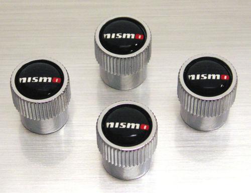 New oem nissan nismo tire valve stem caps (4-pc) 