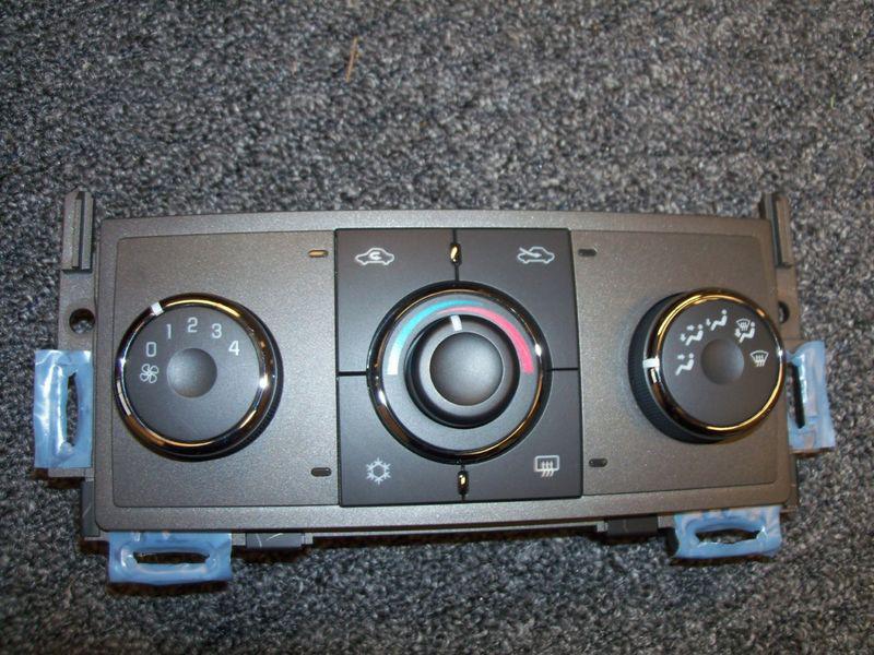 2007-2009 oem saturn aura ac heater control unit 25878615