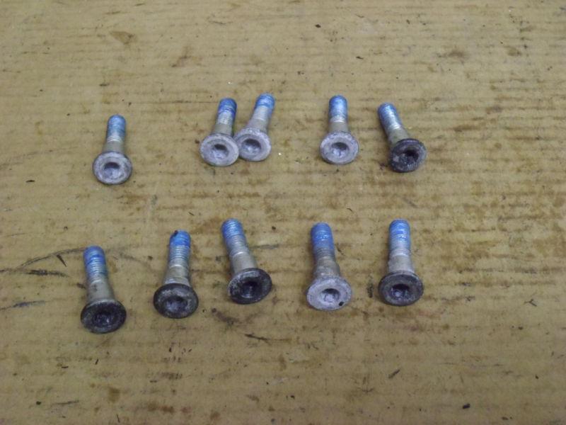 94 suzuki gsxr750w - front brake rotor / disc bolts 