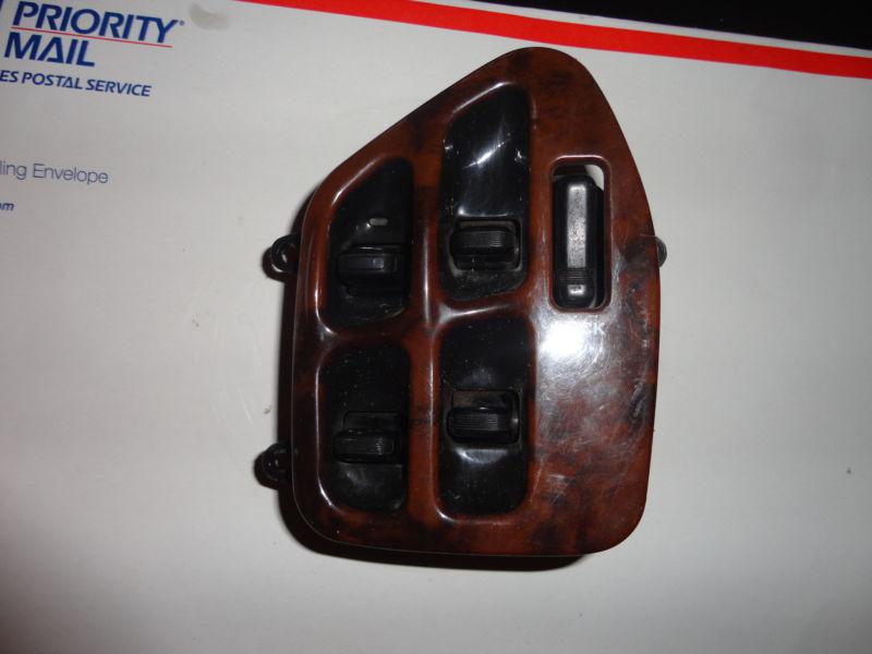 1993 - 1999 subaru legacy or impreza driver power master window switch woodgrain