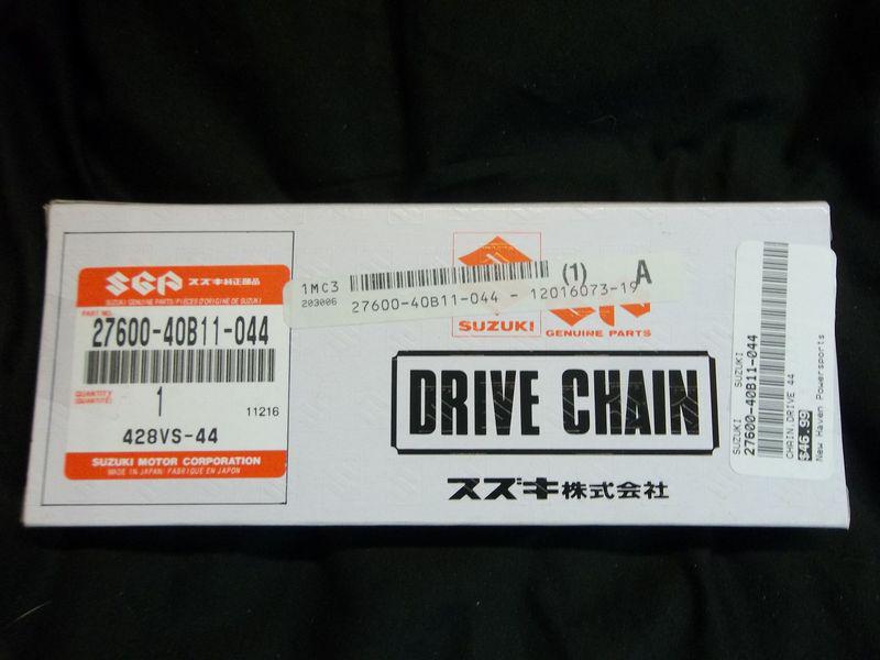 New oem 1987 1988 suzuki lt80 lt 80 quadsport drive chain 428 44 links *b853