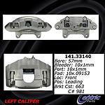 Centric parts 141.33140 front left rebuilt caliper with hardware