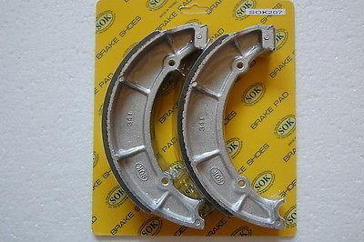 Rear brake shoes fit yamaha xv 400 535 700 750 920 1000 1100 virgo xv1000