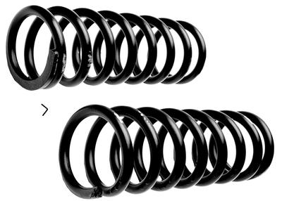 Acdelco professional 45h0150 suspension coil spring-coil spring