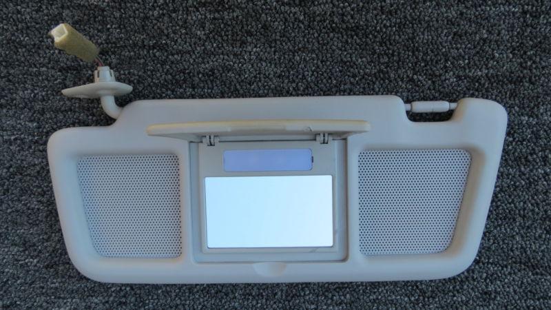 04-08 mazda rx8 left driver side sun visor                g