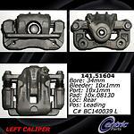 Centric parts 142.51604 rear left rebuilt caliper with pad