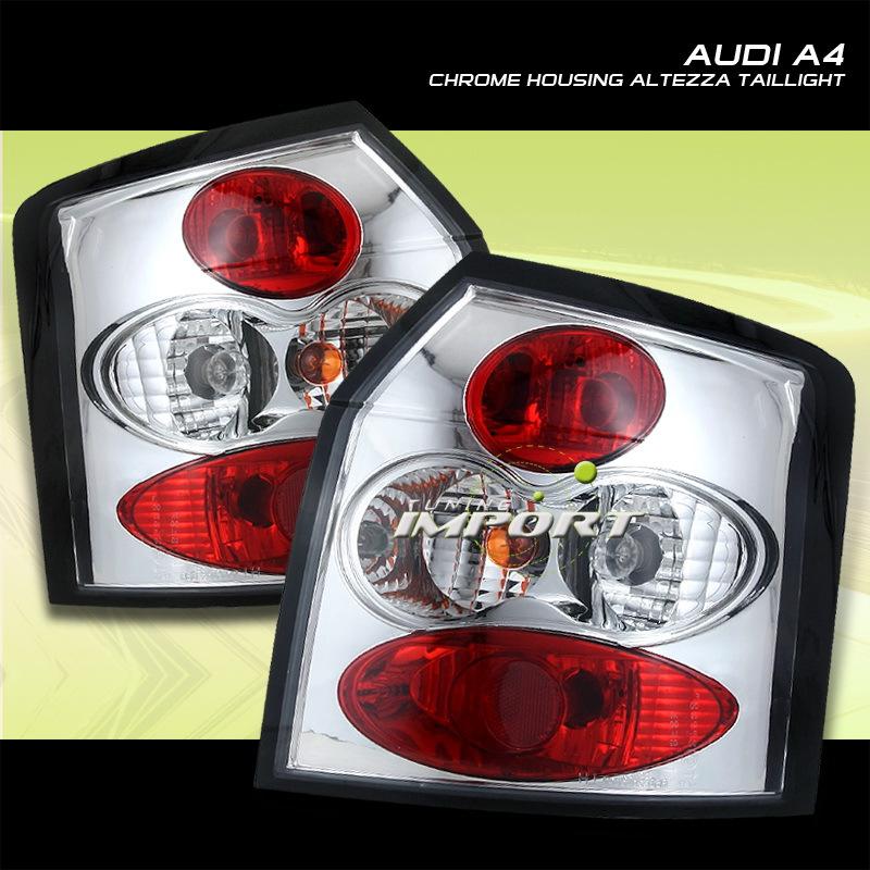 02 03 04 05 audi a4 5dr avant chrome altezza tail light lamp euro signal brake