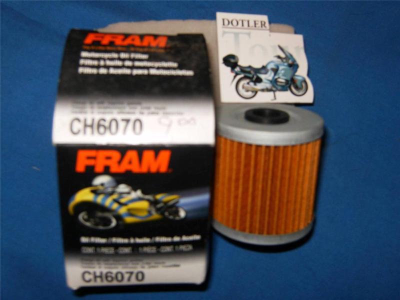 Fram oil filter ch6070  with o rings                        f21