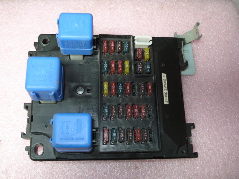 98 nissan pathfinder fuse box 24350 1w600 oem