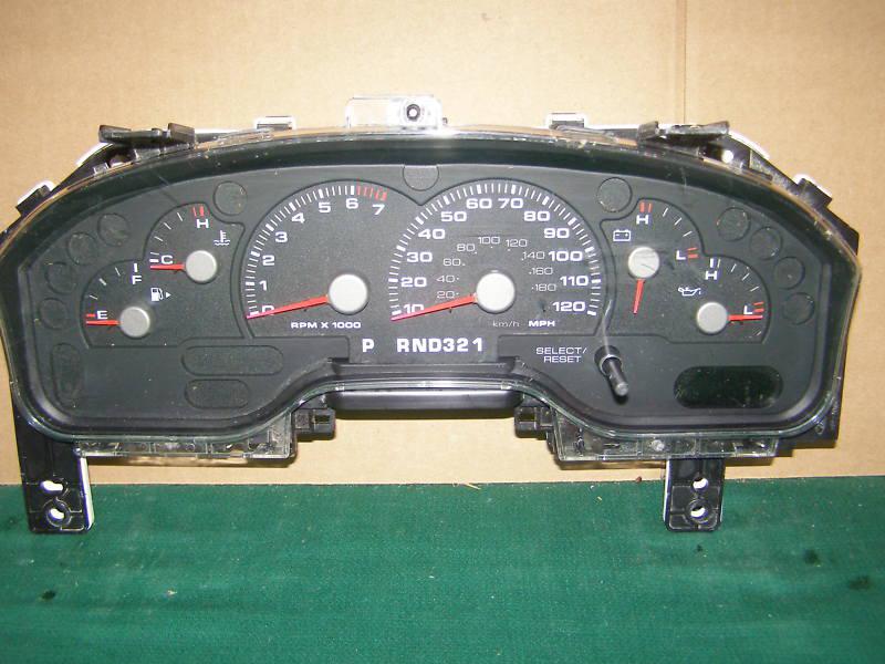 2003 ford explorer  4 door speedometer cluster  w/o message center